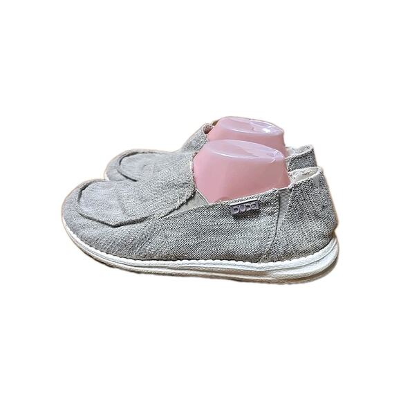 Hey Dude Chan B Woven Beige Canvas Loafer Slip On Casual Shoes Men's Size 10 - Picture 3 of 8